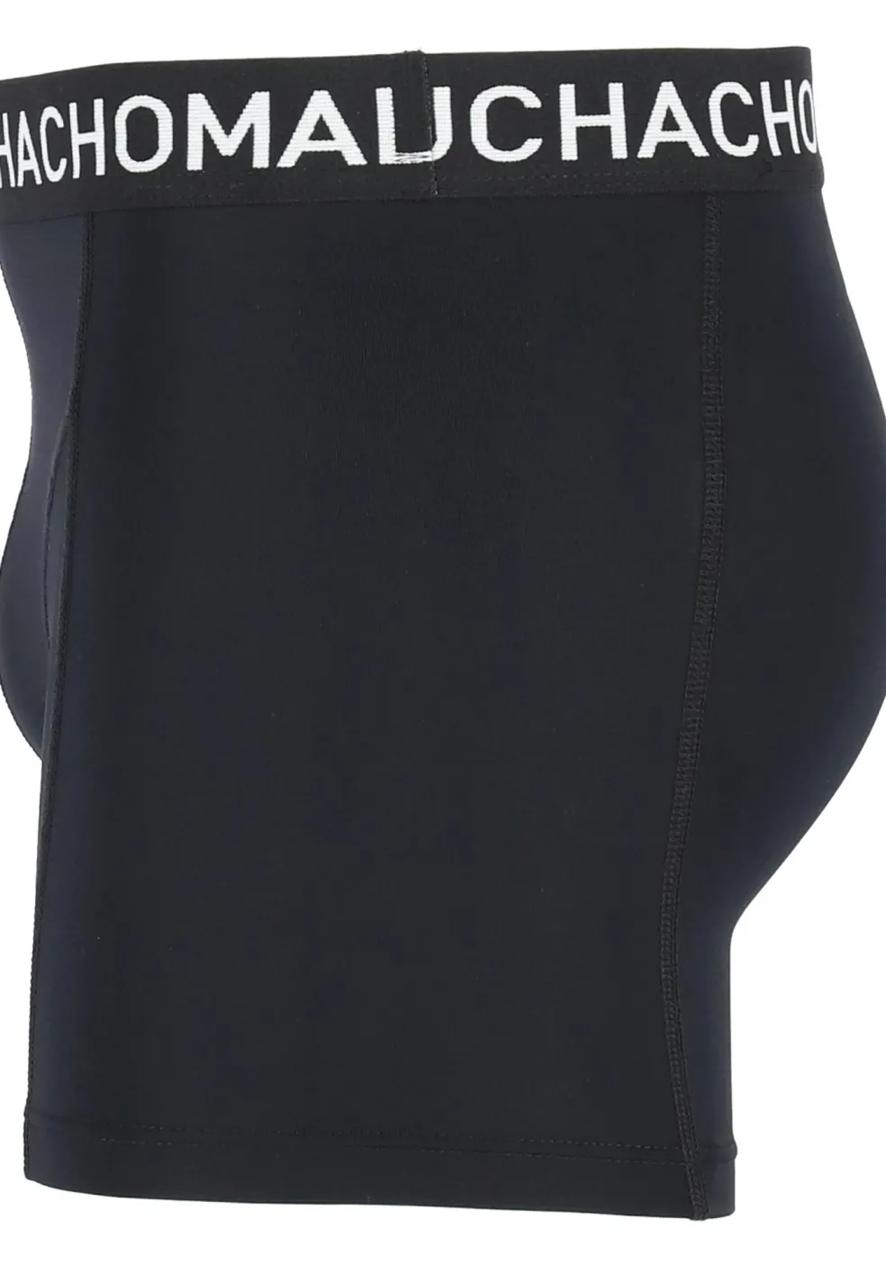 Muchchomalo microfiber boxershorts (2-pack), heren boxers normale lengte, zwart