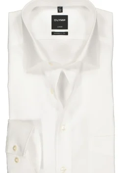 OLYMP Luxor modern fit overhemd, mouwlengte 7, beige