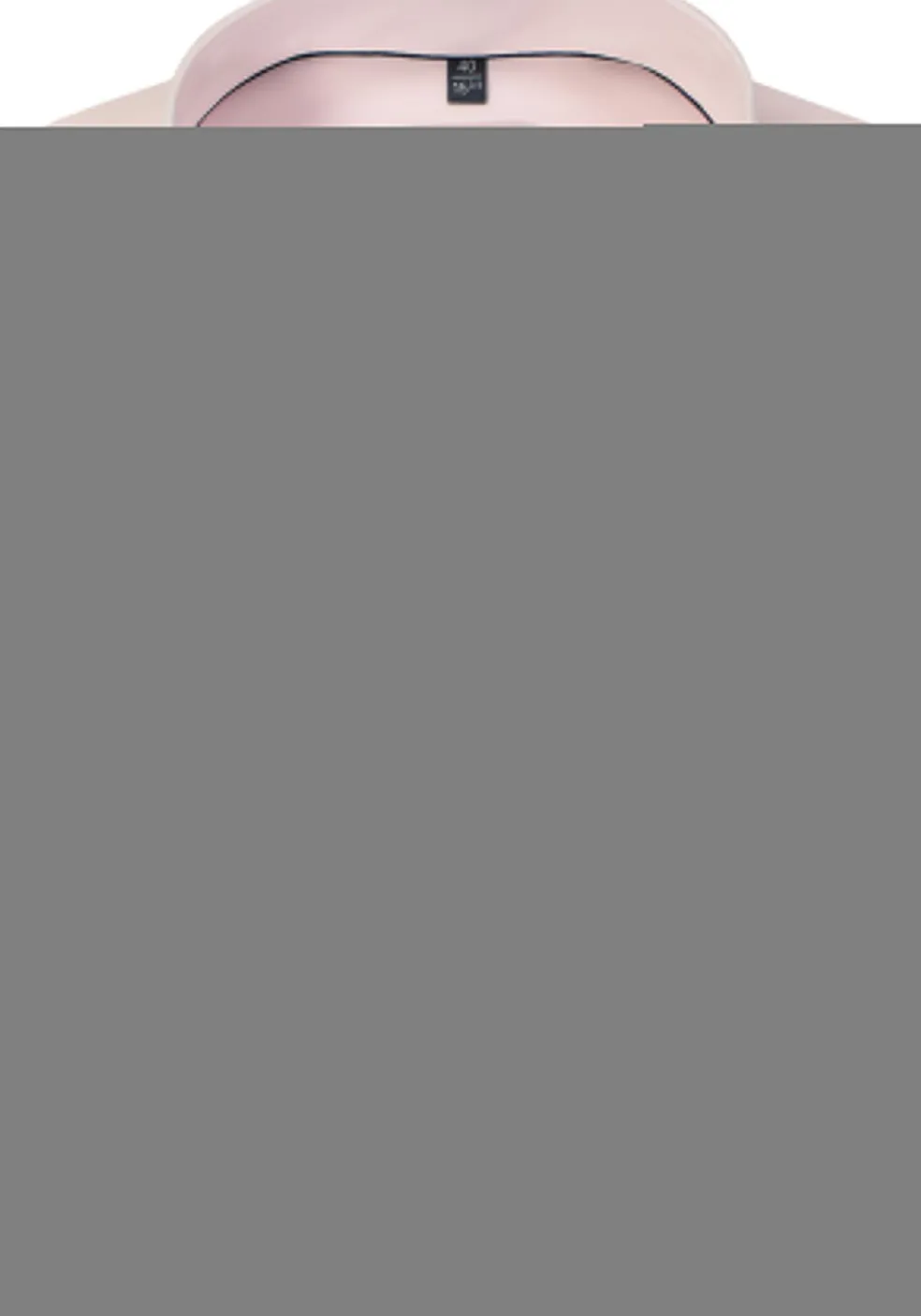 OLYMP 24/7 modern fit overhemd, twill, roze