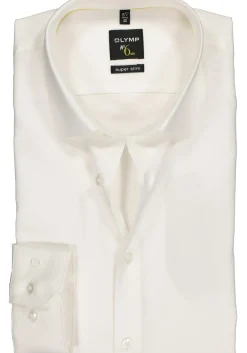 OLYMP No. Six super slim fit overhemd, off white twill