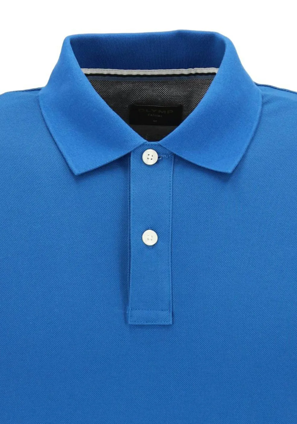 OLYMP Polo Casual, modern fit polo, blauw