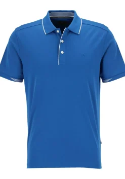 OLYMP Polo Casual, modern fit polo, blauw