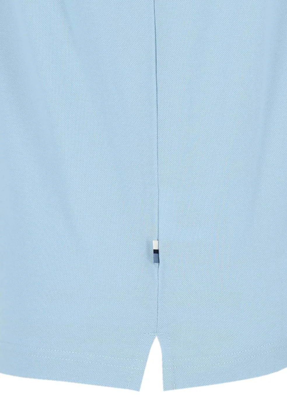 OLYMP Polo Casual, modern fit polo, lichtblauw