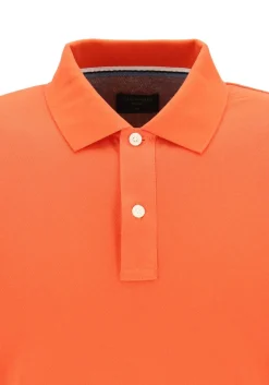 OLYMP Polo Casual, modern fit polo, oranje
