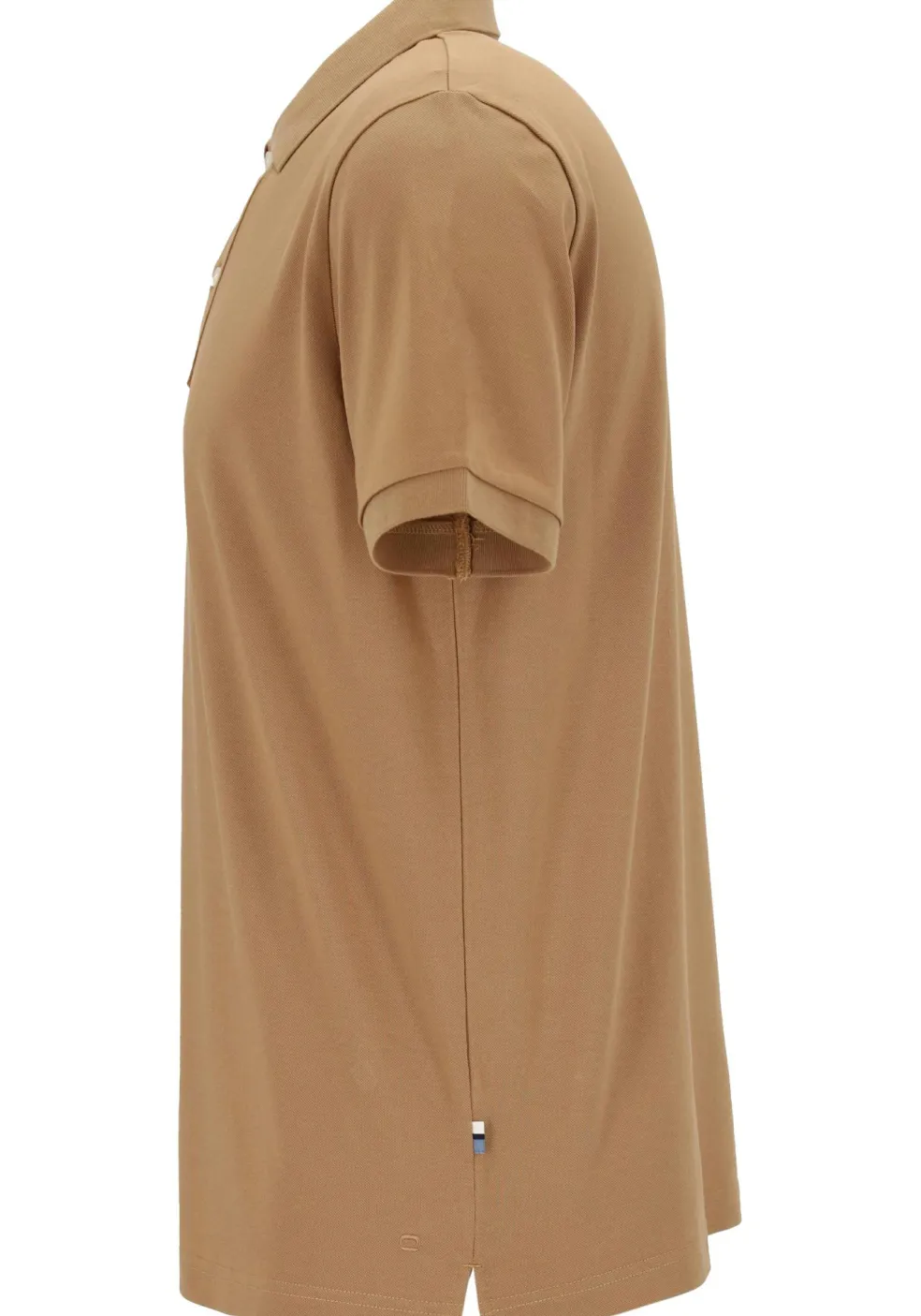 OLYMP Polo Casual, modern fit polo, caramel
