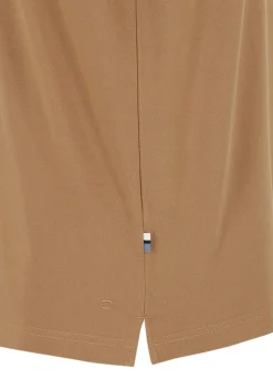 OLYMP Polo Casual, modern fit polo, caramel