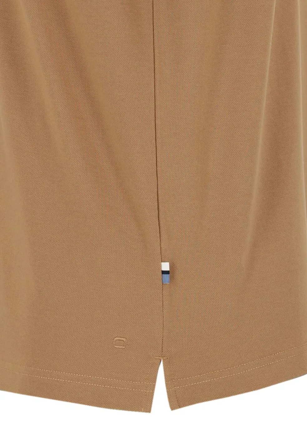 OLYMP Polo Casual, modern fit polo, caramel