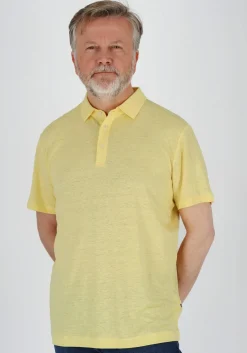OLYMP Polo Casual, modern fit polo, geel