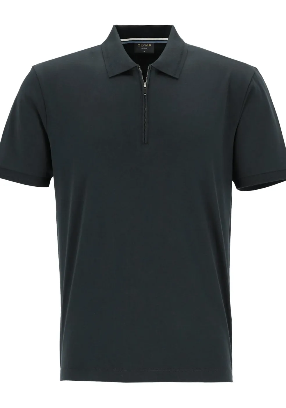 OLYMP Polo Casual, modern fit polo, grijs