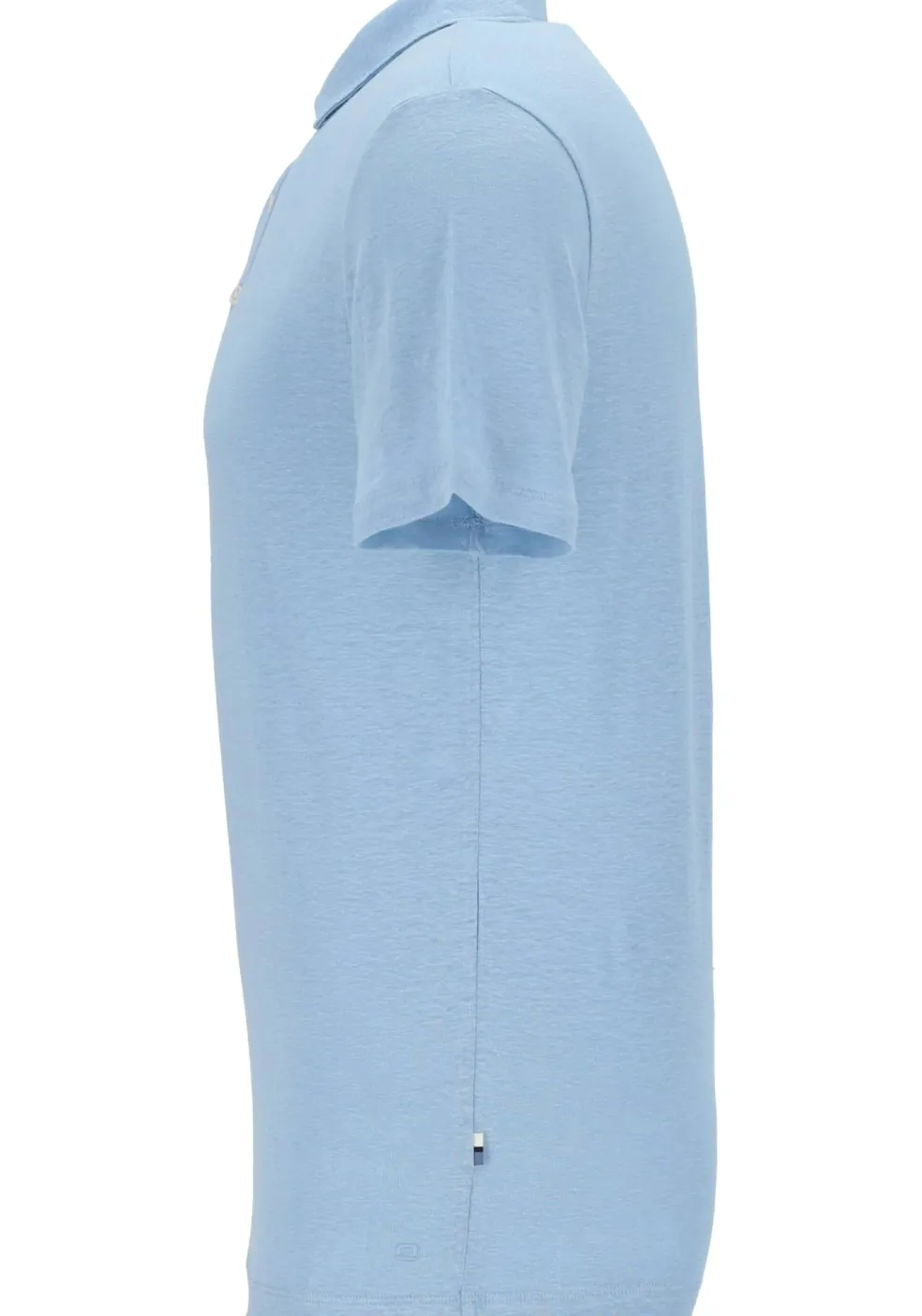 OLYMP Polo Casual, modern fit polo, lichtblauw