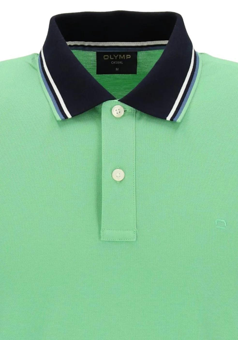 OLYMP Polo Casual, modern fit polo, mint groen