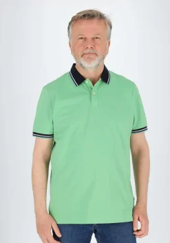 OLYMP Polo Casual, modern fit polo, mint groen