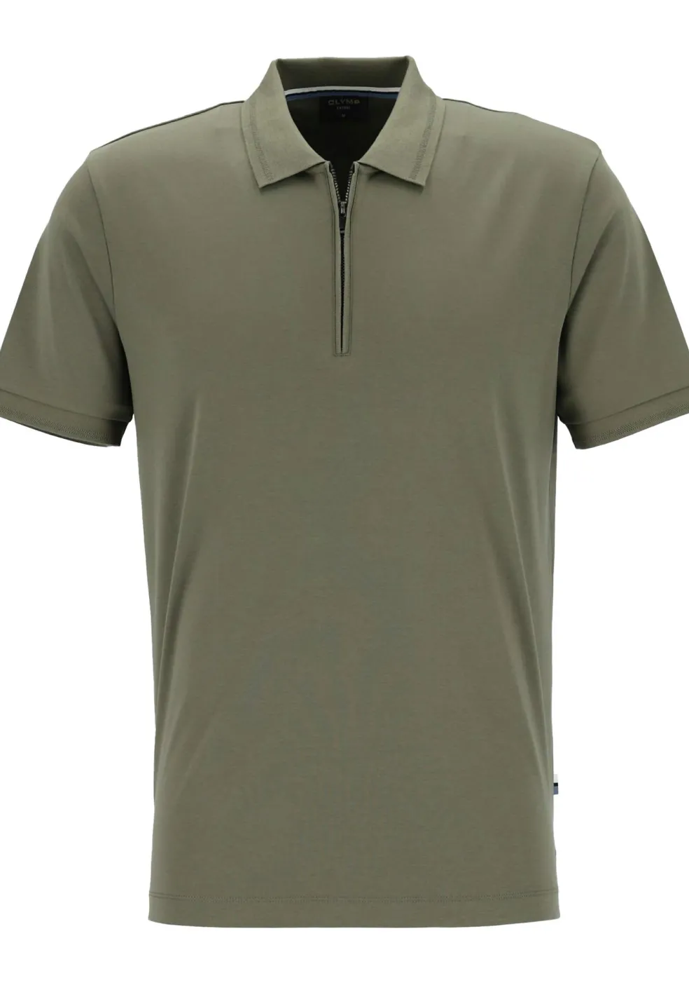 OLYMP Polo Casual, modern fit polo, olijfgroen
