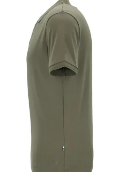 OLYMP Polo Casual, modern fit polo, olijfgroen