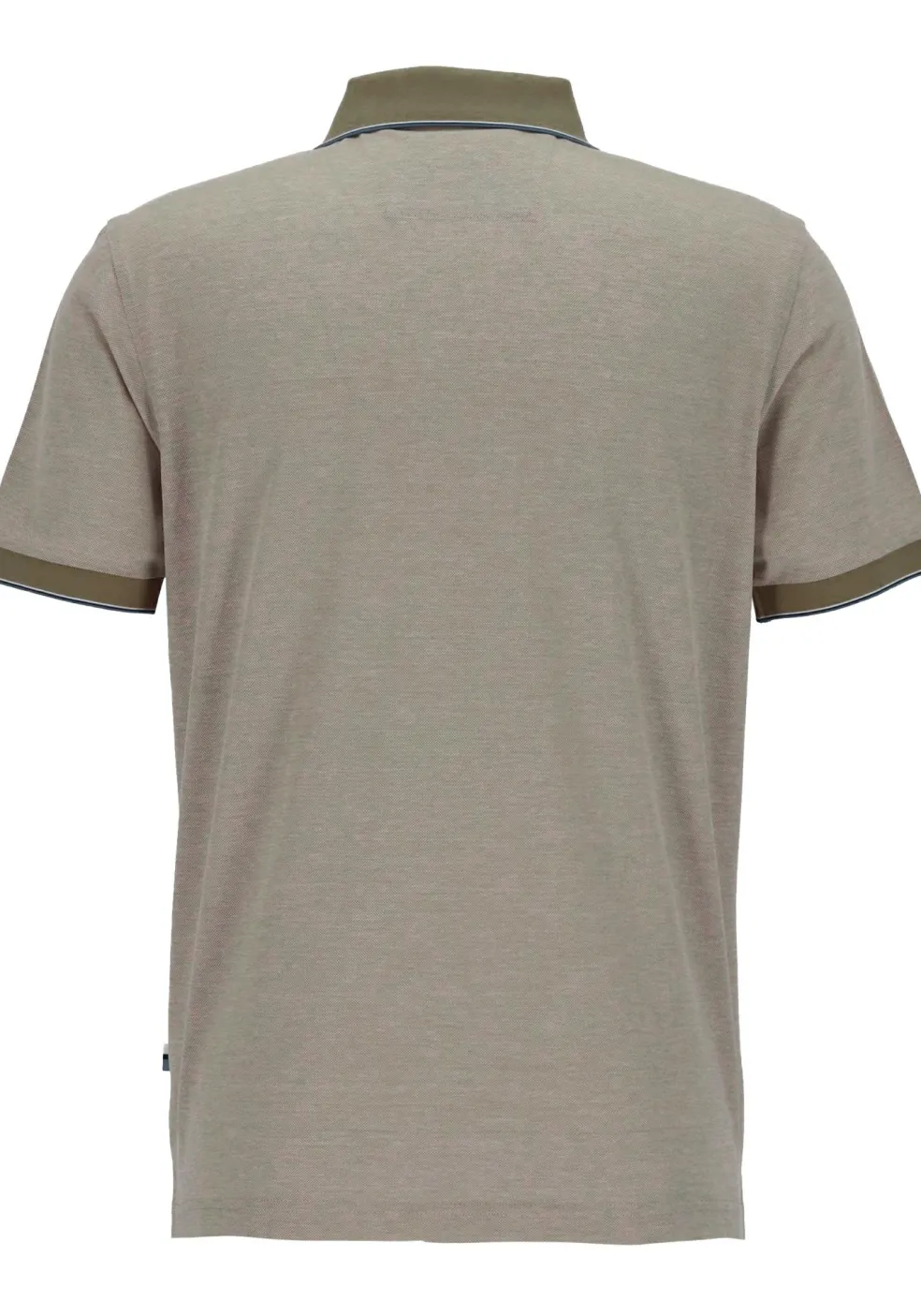 OLYMP Polo Casual, modern fit polo, olijfgroen