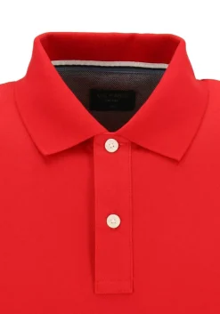 OLYMP Polo Casual, modern fit polo, rood