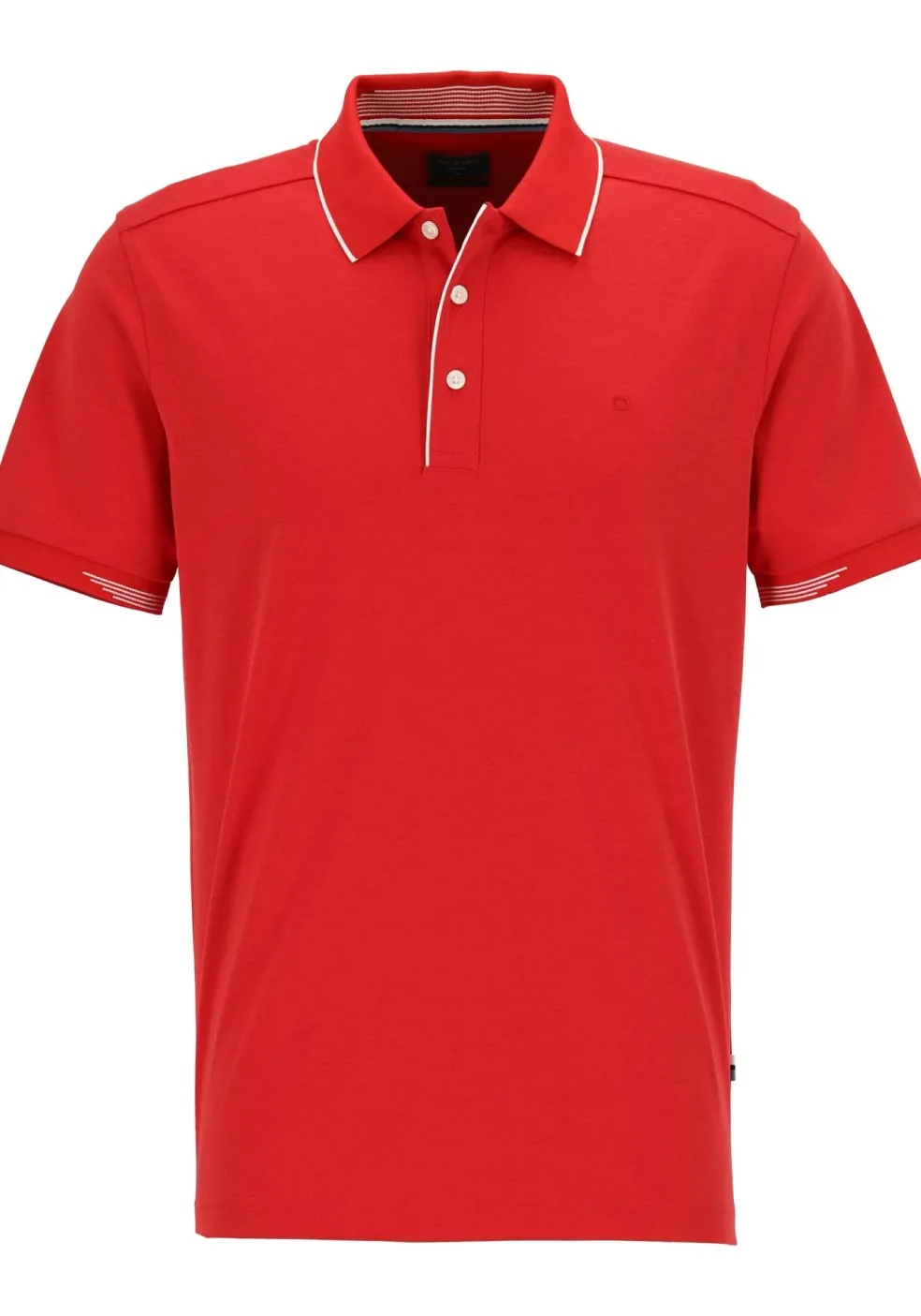 OLYMP Polo Casual, modern fit polo, rood
