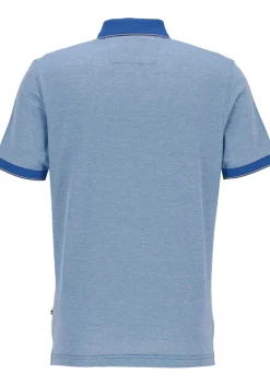 OLYMP Polo Casual, modern fit polo, blauw