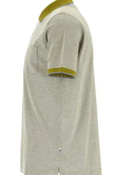 OLYMP Polo Casual, modern fit polo, olijfgroen