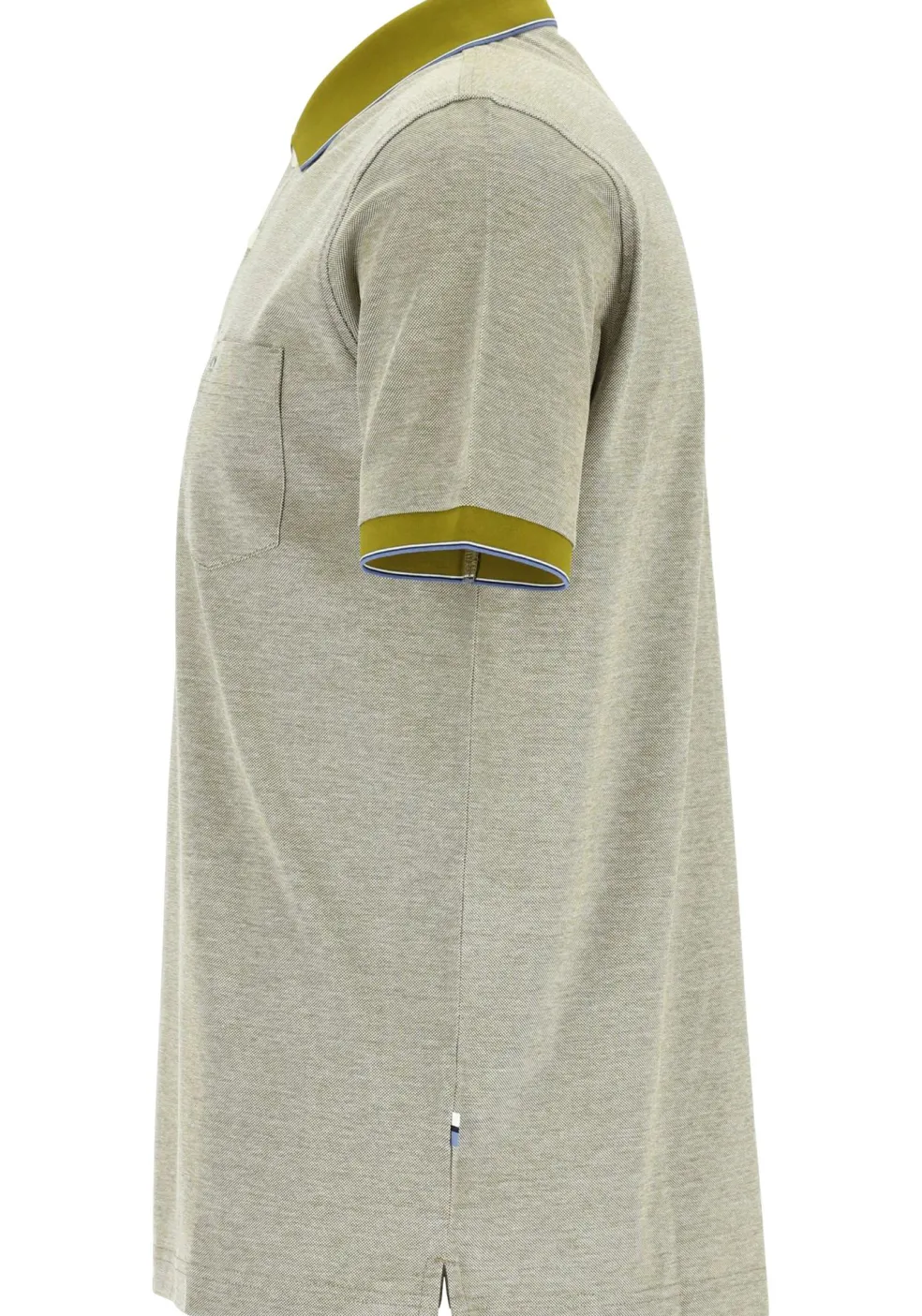 OLYMP Polo Casual, modern fit polo, olijfgroen