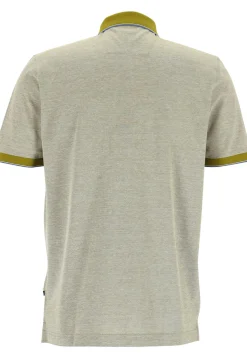 OLYMP Polo Casual, modern fit polo, olijfgroen