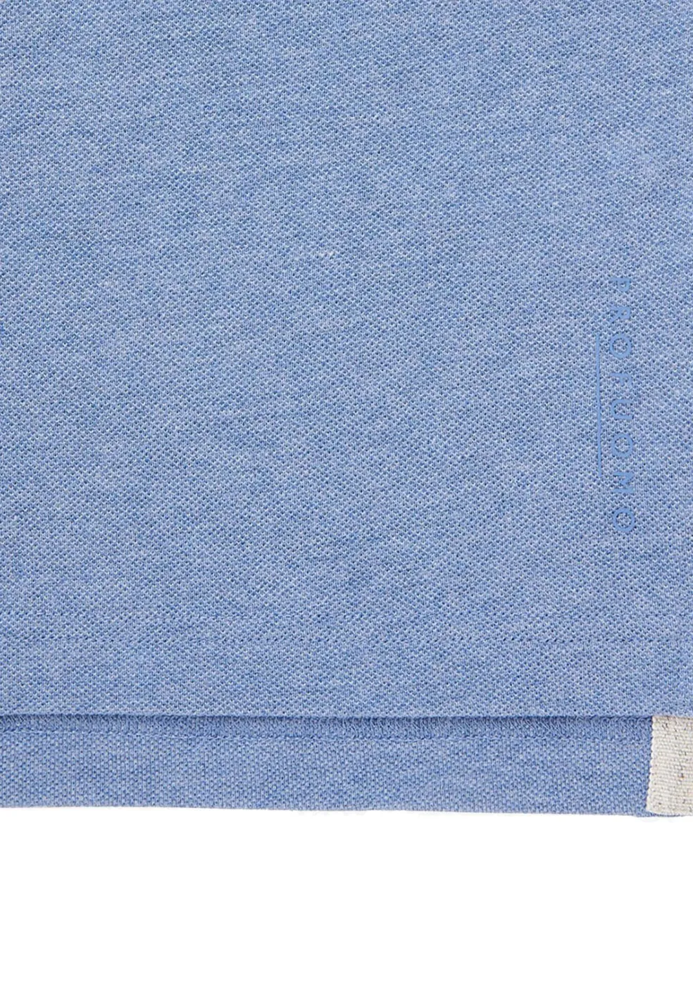 Profuomo slim fit heren polo, blauw