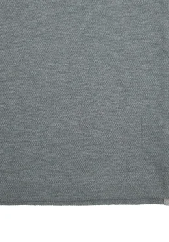 Profuomo slim fit heren polo, grijs