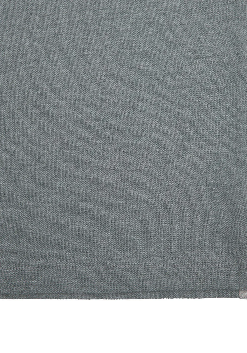 Profuomo slim fit heren polo, grijs