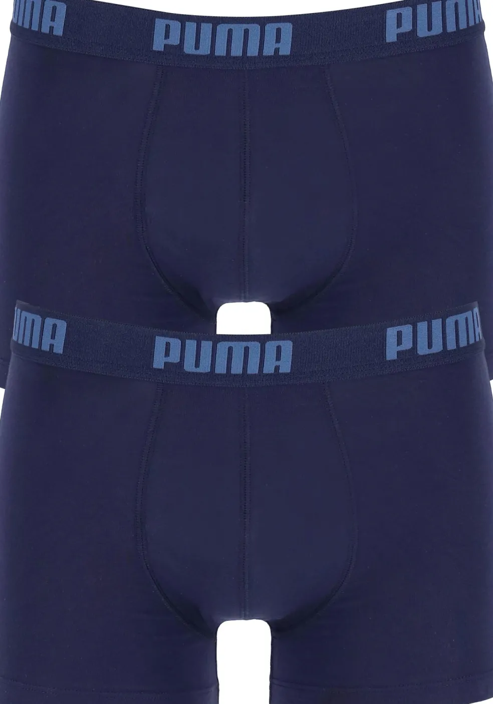 Puma Basic Boxer heren (2-pack), navy blauw