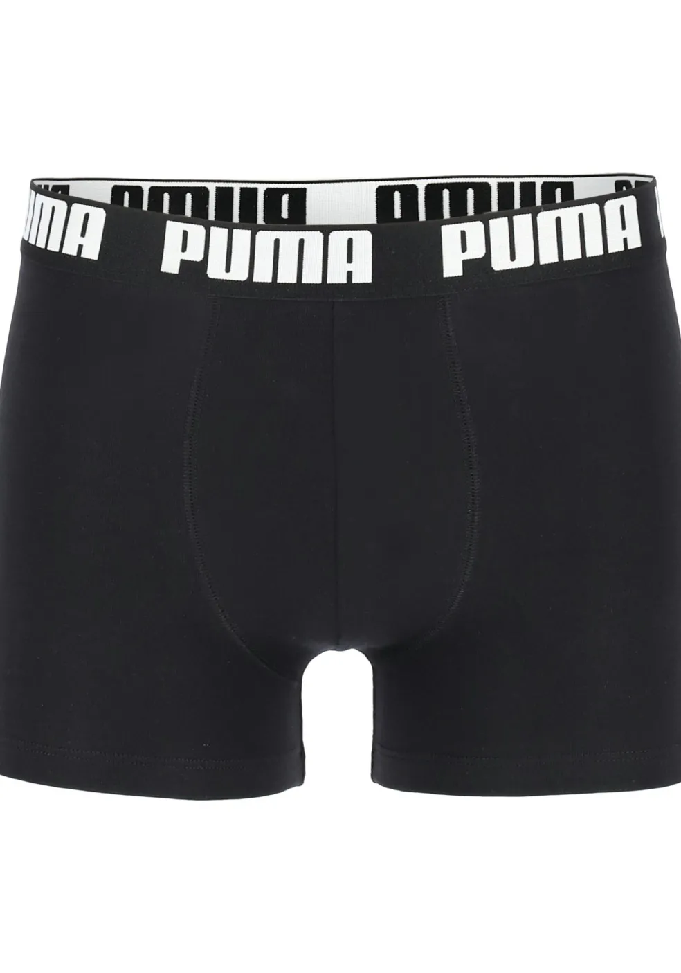 Puma Basic Boxer heren (2-pack), zwart en wit