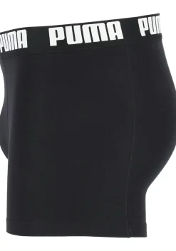 Puma Basic Boxer heren (2-pack), zwart en wit