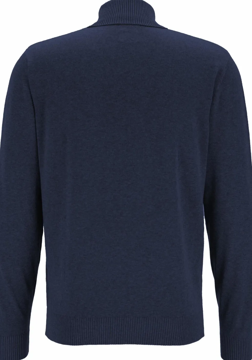Redmond heren coltrui katoen, marine blauw