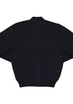 Redmond heren vest katoen, met rits, marine blauw