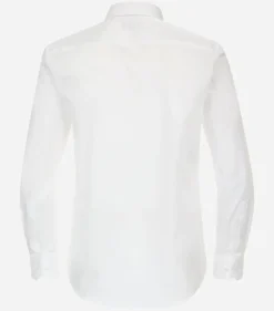 Redmond modern fit overhemd, popeline, wit