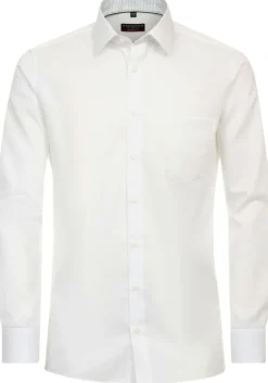 Redmond modern fit overhemd, popeline, wit