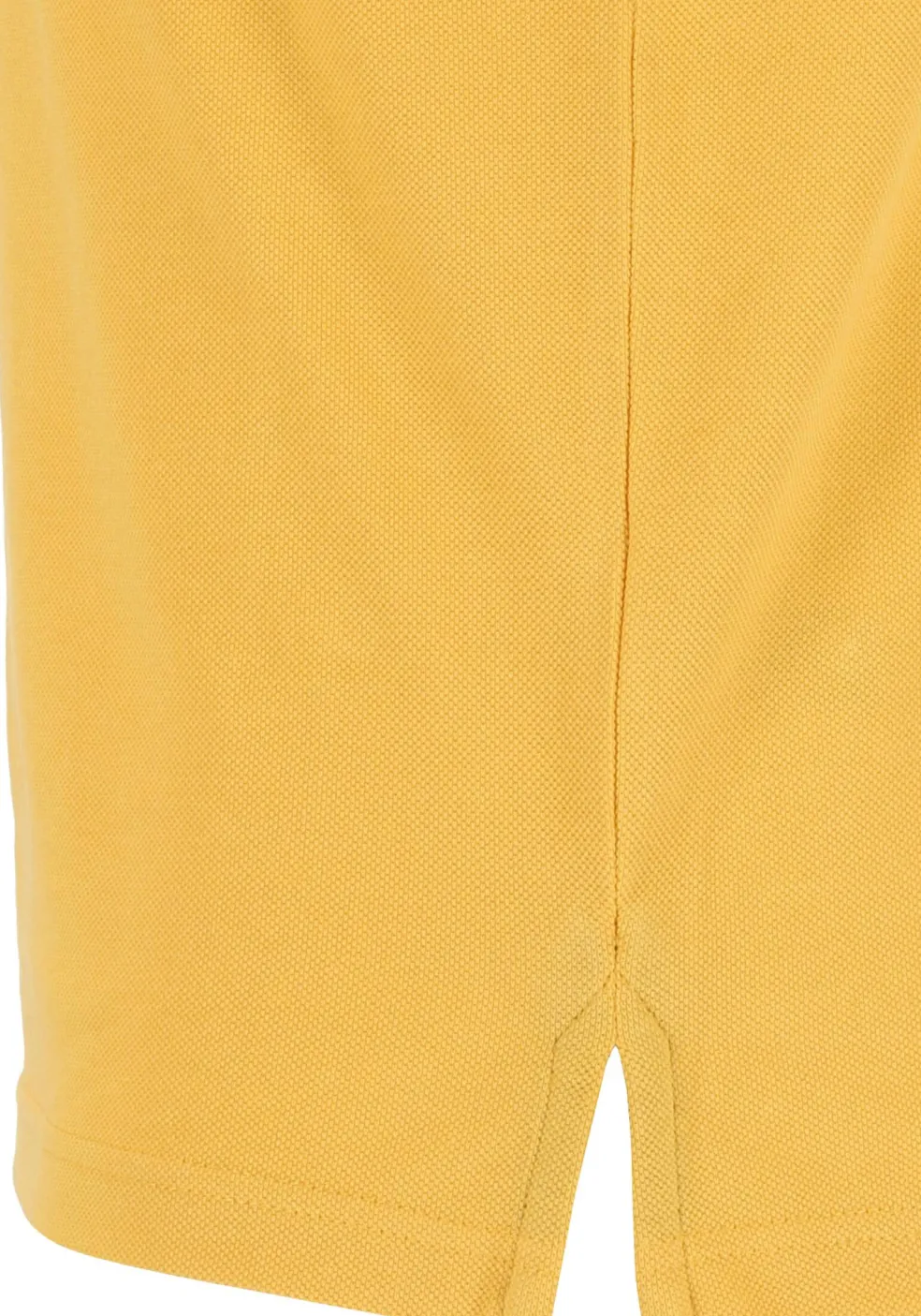 Redmond modern fit poloshirt, geel (blauw contrast)