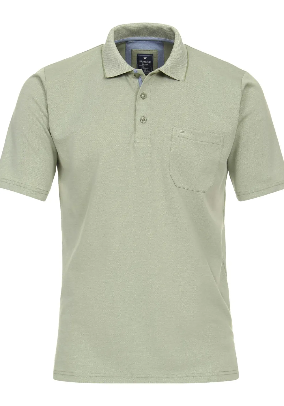 Redmond regular fit heren polo, jersey, groen