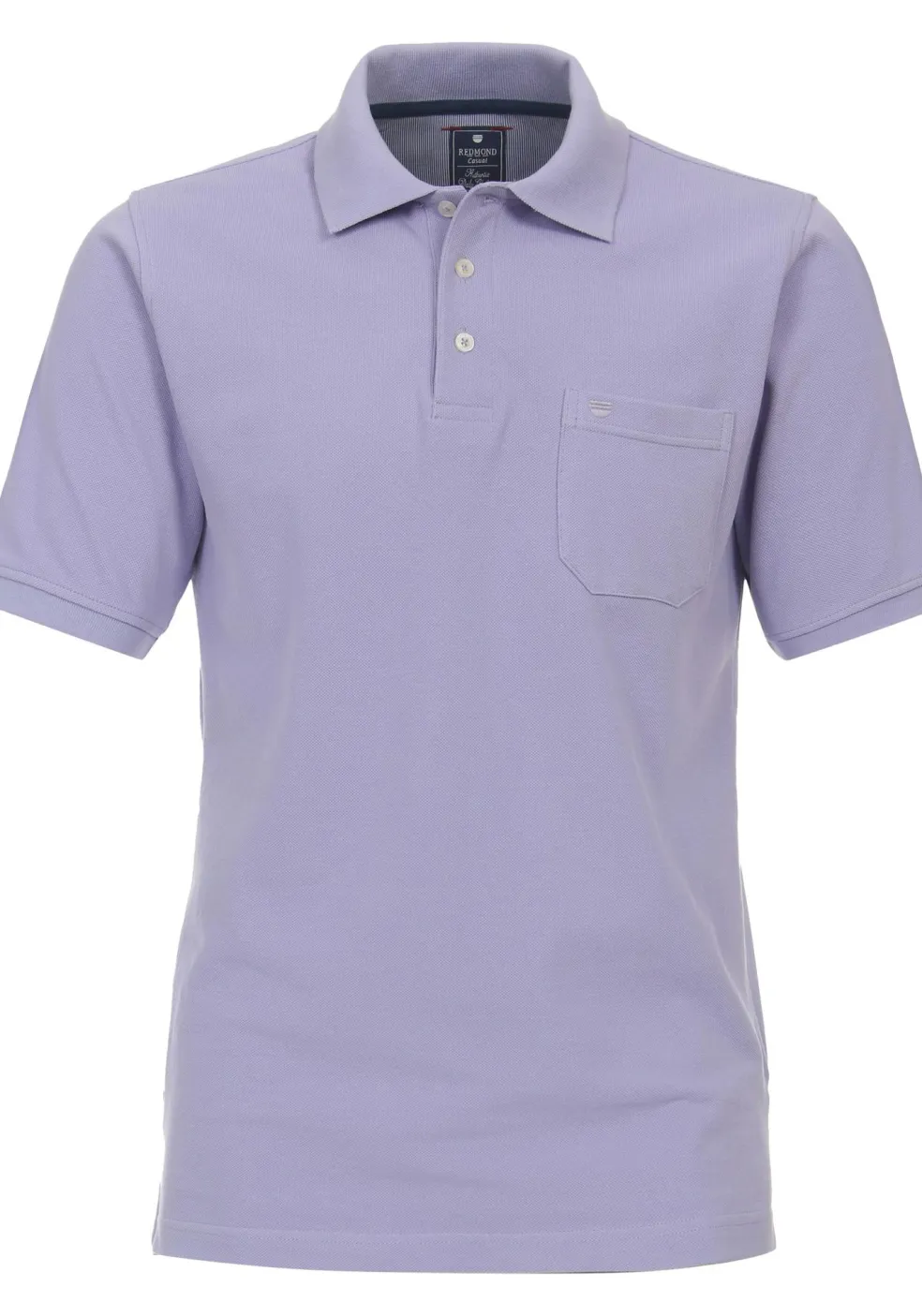 Redmond regular fit heren polo, pique, paars
