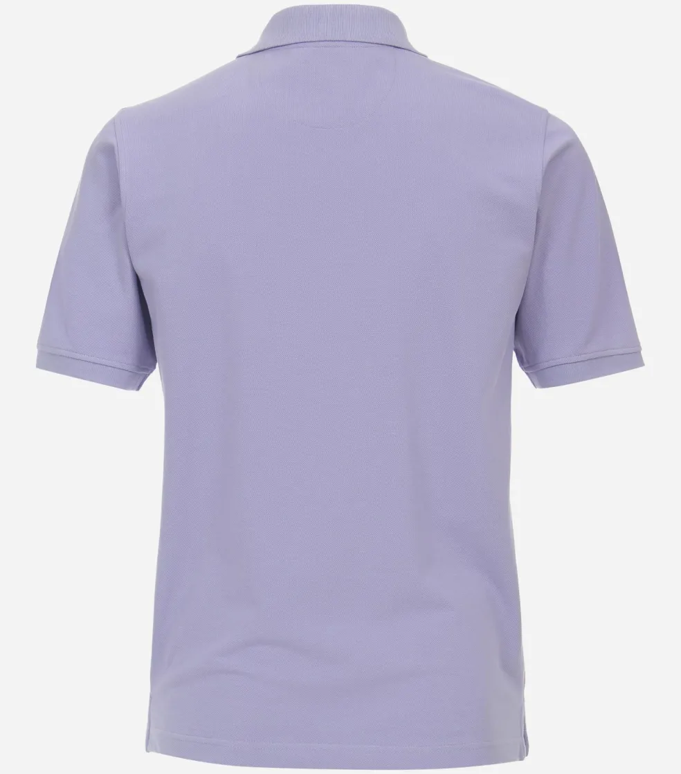 Redmond regular fit heren polo, pique, paars
