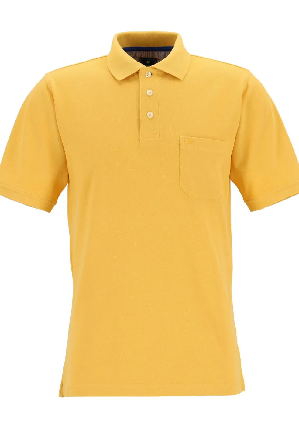 Redmond regular fit poloshirt, geel
