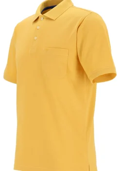 Redmond regular fit poloshirt, geel