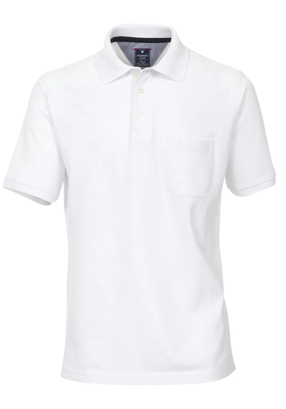 Redmond regular fit poloshirt, wit