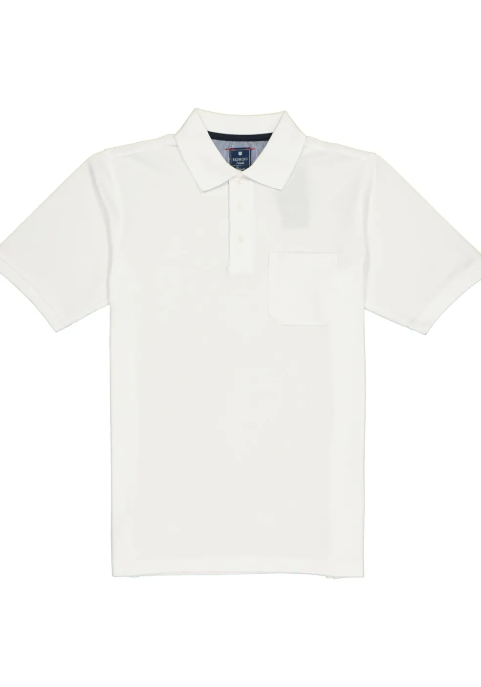 Redmond regular fit poloshirt, wit
