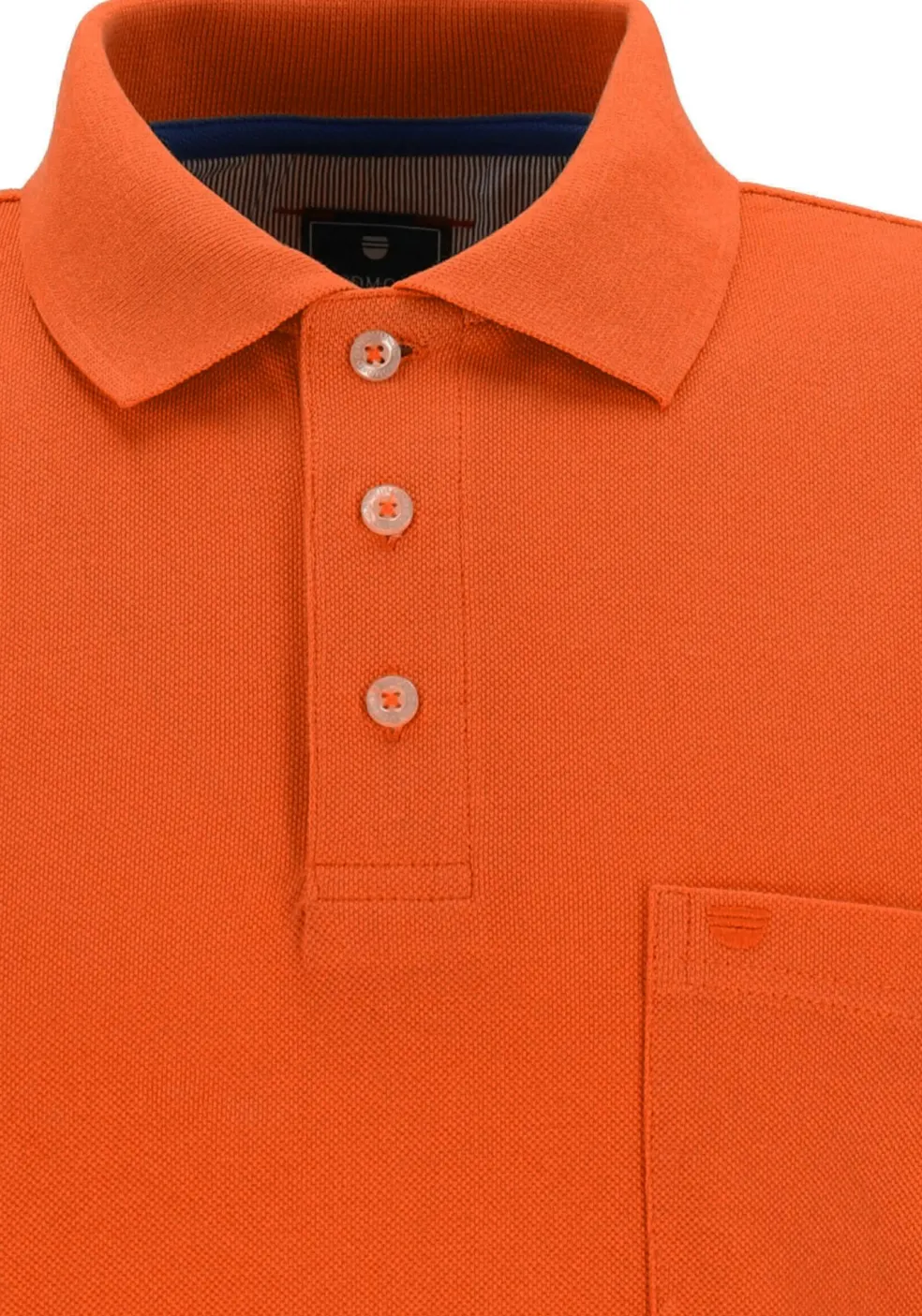 Redmond regular fit poloshirt, oranje