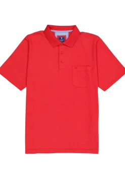 Redmond regular fit poloshirt, rood