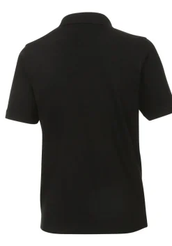 Redmond regular fit poloshirt, zwart