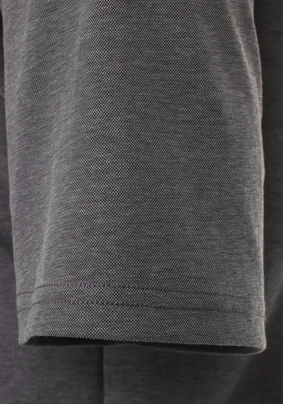 Redmond regular fit poloshirt, antraciet melange