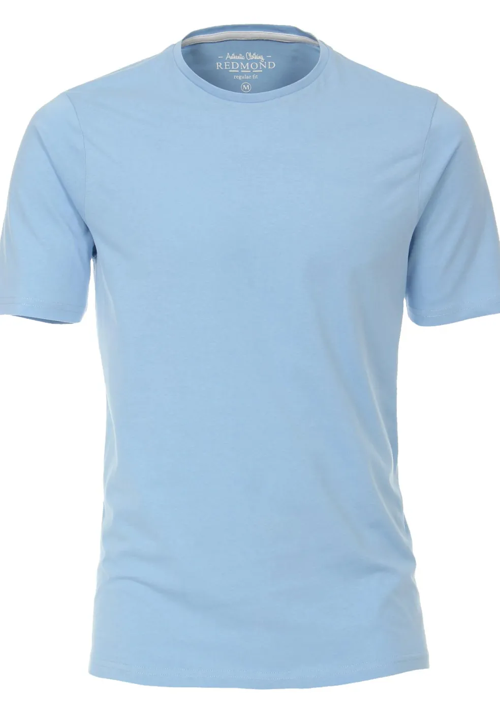 Redmond regular fit T-shirt, korte mouw O-hals, blauw
