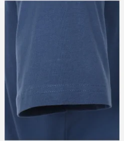 Redmond regular fit T-shirt, korte mouw O-hals, blauw