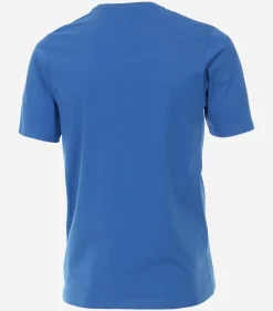 Redmond regular fit T-shirt, korte mouw O-hals, blauw